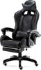 Sedia Poltrona Gaming Ufficio Casa In Ecopelle Cuscino Lombare Poggiatesta Piedi Nero Casa, arredamento e bricolage > Arredamento > Sedie Trade Shop italia - Napoli, Commerciovirtuoso.it