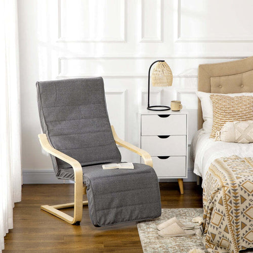 sedia-Poltrona-Relax-con-Poggiapiedi-per-camera-soggiorno-a-5-Livelli-e-Poggiatesta-in-Legno-di-Betulla-e-Tessuto,-Grigio-F833-132V00GYA