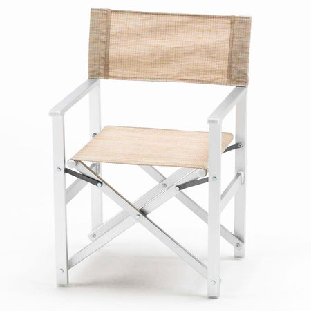 Sedia regista XXL in alluminio pieghevole da campeggio mare