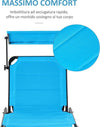 Sedia-Sdraio-da-Esterno-Pieghevole-con-Tettuccio-e-Rivestimento-Imbottito-in-Gommapiuma,-Lettino-Prendisole-da-Giardino-con-Schienale-Regolabile-66x164x81cm-Blu-84B-591BU
