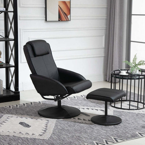 sedia-ufficio-studio-negozio-soggiorno-Poltrona-Relax-Reclinabile-con-Pouf-Poggiapiedi-e-Rivestimento-in-eco-pelle,-Nero-F833-360BKA
