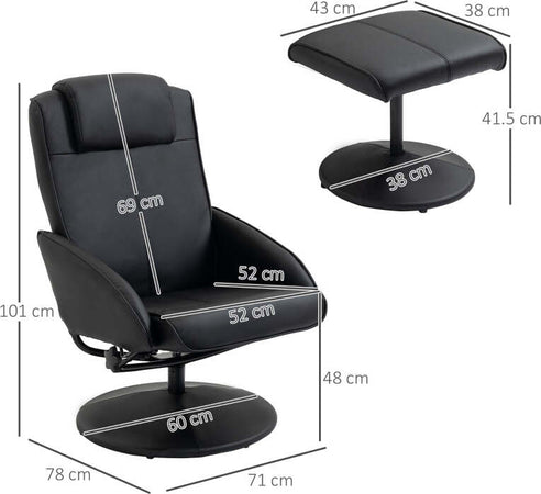 sedia-ufficio-studio-negozio-soggiorno-Poltrona-Relax-Reclinabile-con-Pouf-Poggiapiedi-e-Rivestimento-in-eco-pelle,-Nero-F833-360BKA