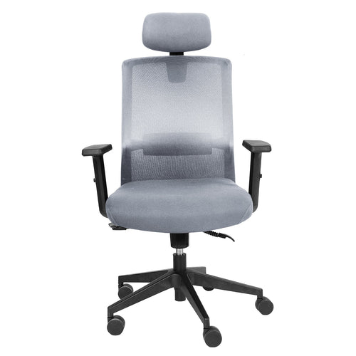 Sedia da ufficio ergonomica Tallin in tessuto traspirante con ruote