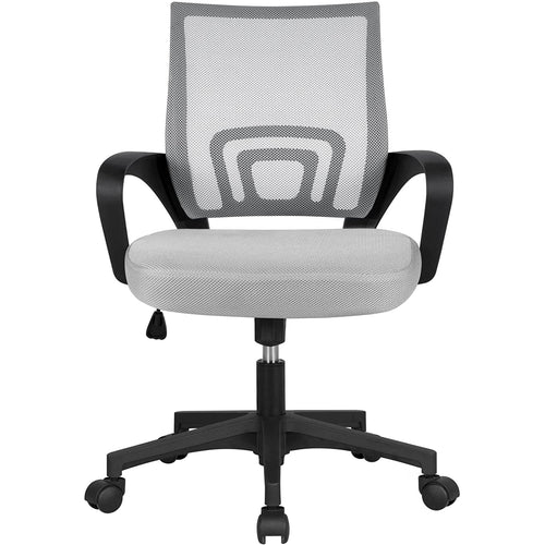 Sedia da ufficio ergonomica in tessuto traspirante con ruote Bruxelles per call center