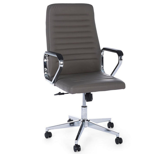 Sedia da ufficio ergonomica Derek con braccioli e ruote altezza regolabile