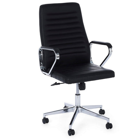Sedia da ufficio ergonomica "Derek" con braccioli e ruote altezza regolabile