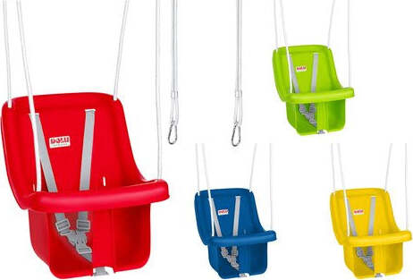 Sedile-altalena-Globo-41276-DOLU-con-cinture-sicurezza-Assortito