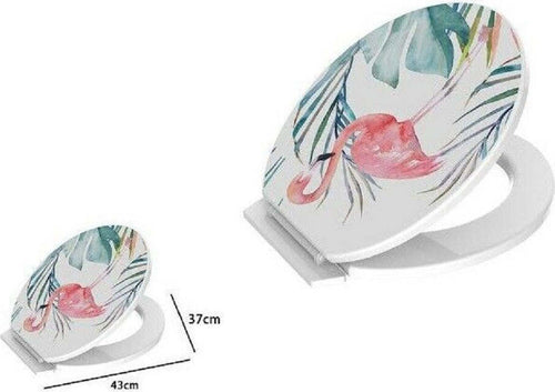 Sedile Coprivaso Wc Water Copriwater Bagno In Pvc Universale Fenicottero Casa e cucina/Bagno/Accessori per il bagno/Accessori per il WC/Copriwater e copri serbatoio per WC Trade Shop italia - Napoli, Commerciovirtuoso.it