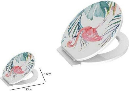 Sedile Coprivaso Wc Water Copriwater Bagno In Pvc Universale Fenicottero 59027 Casa e cucina/Bagno/Accessori per il bagno/Accessori per il WC/Copriwater e copri serbatoio per WC Trade Shop italia - Napoli, Commerciovirtuoso.it