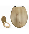 Sedile Copriwater Universale Per Bagno Copri Wc Water Legno 18 Cerniere 52946a
