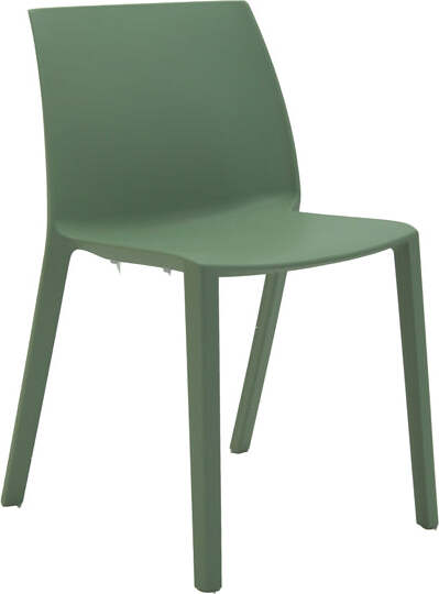 Seduta attesa Dory S - senza braccioli - verde - Unisit Casa e cucina/Arredamento/Studio/Sedie per sala d'attesa Eurocartuccia - Pavullo, Commerciovirtuoso.it