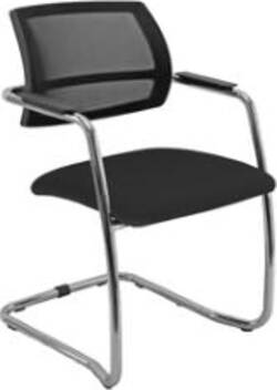 Seduta attesa Lithium LTLTN - con braccioli inclusi - nero - Unisit Casa e cucina/Arredamento/Studio/Sedie per sala d'attesa Eurocartuccia - Pavullo, Commerciovirtuoso.it
