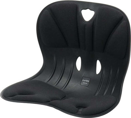 Seduta ergonomica CURBLE WIDER - nero - Titanium Casa e cucina/Arredamento/Studio/Sedie per sala d'attesa Eurocartuccia - Pavullo, Commerciovirtuoso.it