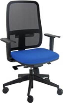 Seduta ergonomica synchro Blaze BLYTN - con braccioli regolabili - blu - Unisit Casa e cucina/Arredamento/Studio/Sedie e Sgabelli/Sedie da scrivania Eurocartuccia - Pavullo, Commerciovirtuoso.it