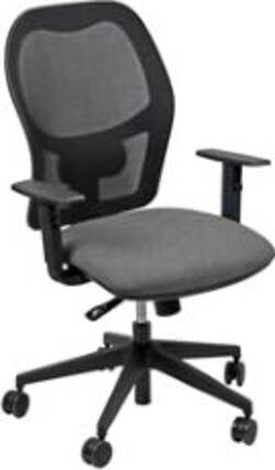 Seduta operativa Hubble HUHU - 4 blocchi - con braccioli regolabili - grigio - Unisit Casa e cucina/Arredamento/Studio/Sedie e Sgabelli/Sedie da scrivania Eurocartuccia - Pavullo, Commerciovirtuoso.it