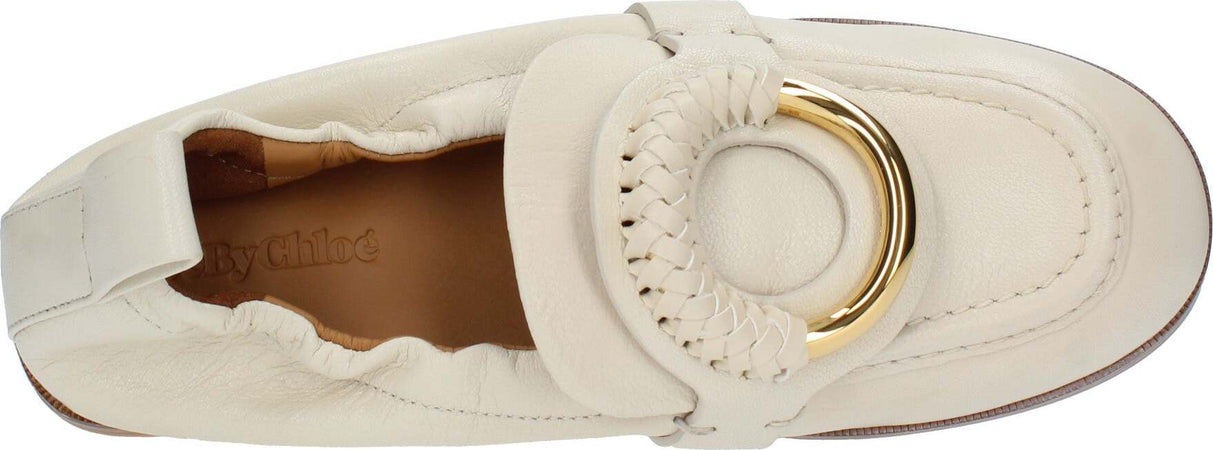 SEE-BY-CHLOE'-Scarpe-basse-Beige-da-donna