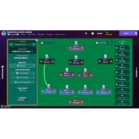 Footbal Manager 2024 Console Edition PS5 UK Usato