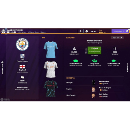 Footbal Manager 2024 Console Edition PS5 UK Usato