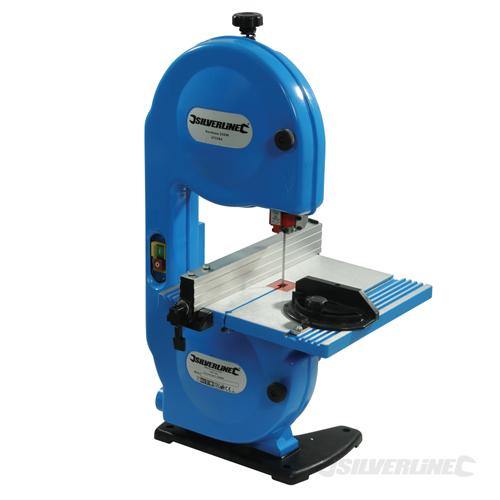 Sega a Nastro per falegnameria hobbisti artigiani 350 W Silverline 190 mm - Eternal Brico
