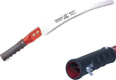 Segaccio con manico porta pertica Samurai per potatura lama curva 33 cm Fai da te/Utensili elettrici e a mano/Attrezzi da giardinaggio/Seghe/Seghe manuali La Zappa - Altamura, Commerciovirtuoso.it