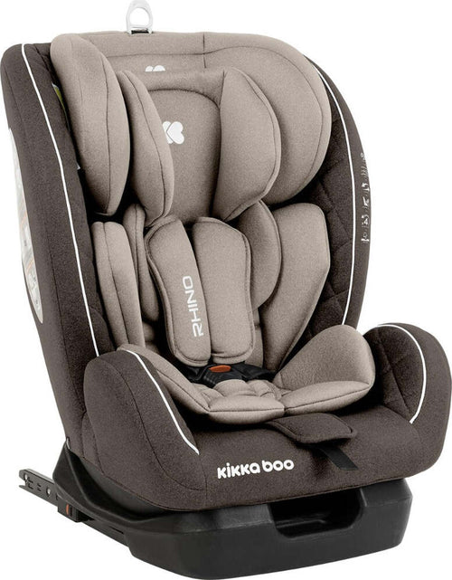 Seggiolino auto Kikkaboo Rhino ISOFIX Beige Prima infanzia/Seggiolini auto e accessori/Seggiolini auto La Casa Del Bebè - Napoli, Commerciovirtuoso.it