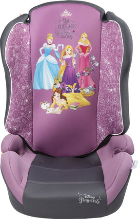 Seggiolino auto Principesse Gruppo 2-3 (da 15 a 36 kg) Cenerentola Belle Aurora Rapunzel Disney
