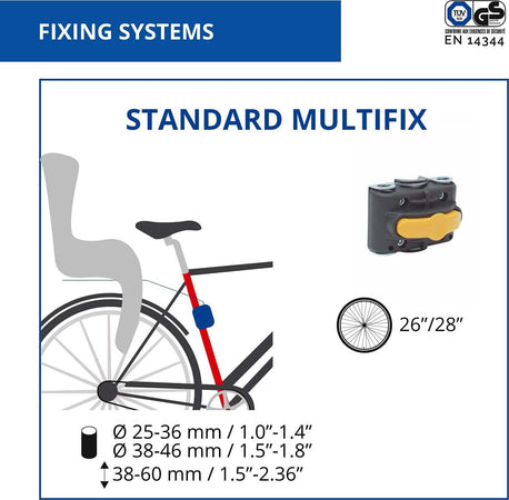 Seggiolino bici Bellelli posteriore Pepe blu S00001 Sport e tempo libero/Attività ricreative all'aperto/Ciclismo/Accessori/Seggiolini per bambini Scontolo.net - Potenza, Commerciovirtuoso.it