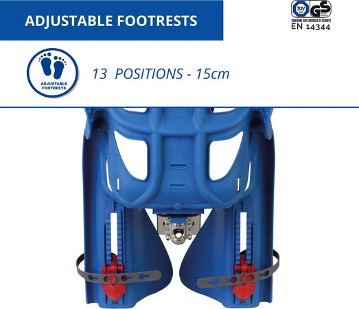 Seggiolino bici Bellelli posteriore Pepe blu S00001 Sport e tempo libero/Attività ricreative all'aperto/Ciclismo/Accessori/Seggiolini per bambini Scontolo.net - Potenza, Commerciovirtuoso.it