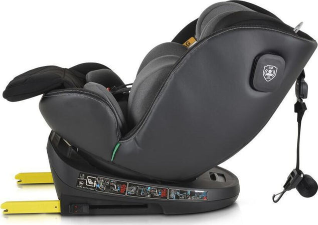 Seggiolino-per-Auto-Cangaroo-Castor-i-size-Grey