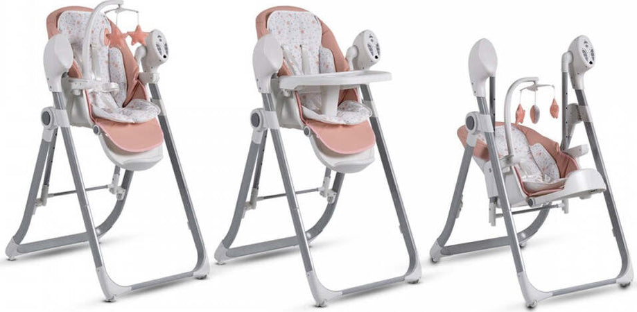 Seggiolone 2 in 1 Pudding Cangaroo-Rosa Prima infanzia/Allattamento e pappa/Seggioloni sedili e accessori/Seggioloni La Casa Del Bebè - Napoli, Commerciovirtuoso.it