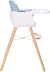 Seggiolone in legno Wild Blu Prima infanzia/Allattamento e pappa/Seggioloni sedili e accessori/Seggioloni La Casa Del Bebè - Napoli, Commerciovirtuoso.it