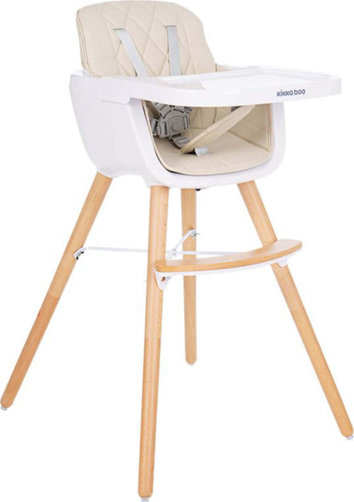 Seggiolone in legno Woody Beige Prima infanzia/Allattamento e pappa/Seggioloni sedili e accessori/Seggioloni La Casa Del Bebè - Napoli, Commerciovirtuoso.it