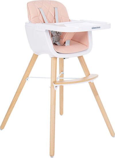 Seggiolone in legno Woody Pink Prima infanzia/Allattamento e pappa/Seggioloni sedili e accessori/Seggioloni La Casa Del Bebè - Napoli, Commerciovirtuoso.it