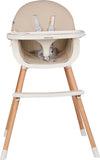 Seggiolone Nutri Wood Beige Prima infanzia/Allattamento e pappa/Seggioloni sedili e accessori/Seggioloni La Casa Del Bebè - Napoli, Commerciovirtuoso.it