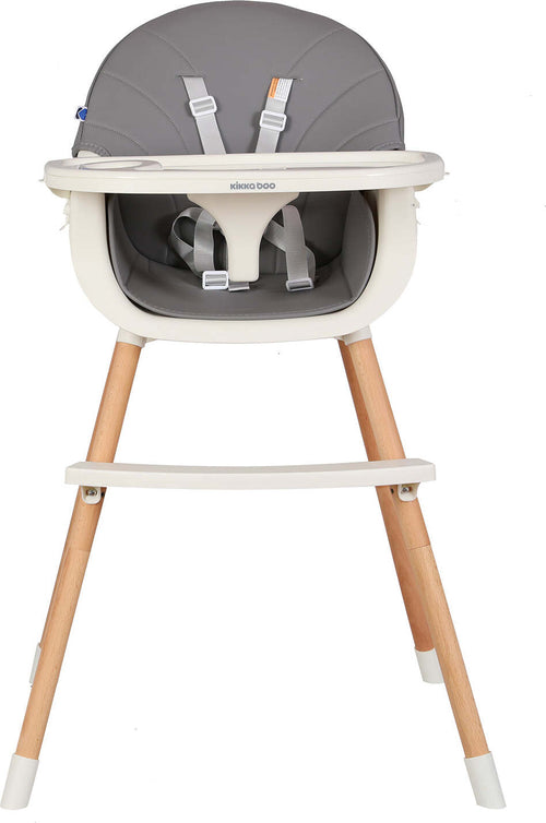 Seggiolone Nutri Wood Grey Prima infanzia/Allattamento e pappa/Seggioloni sedili e accessori/Seggioloni La Casa Del Bebè - Napoli, Commerciovirtuoso.it