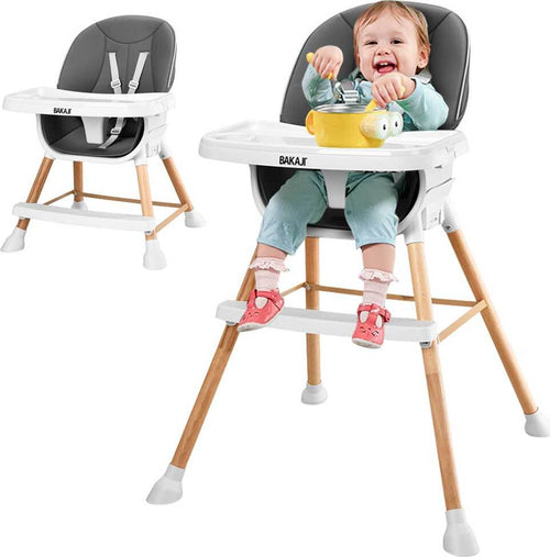 Seggiolone-Sediolone-Pappa-Bambino-Neonato-Altezza-Regolabile-Poltrona-Gioco