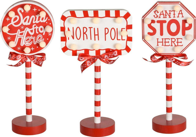 Segnaletica Natalizia Bianca e Rosso con Led decorazione per ingressi e giardini 28 cm Casa e cucina/Decorazioni per interni/Addobbi e decorazioni per ricorrenze/Decorazioni natalizie/Ghirlande e corone MagiediNatale.it - Altamura, Commerciovirtuoso.it