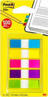 Segnapagina Post it Index Mini - 683-5CBEU - 12 x 43 1 mm - 5 colori vivaci - Post it - conf. 100 pezzi Cancelleria e prodotti per ufficio/Archivio ufficio e accessori per scrivania/Etichette divisori per schedario e timbri/Segnapagina adesivi Eurocartuccia - Pavullo, Commerciovirtuoso.it