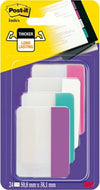 Segnapagina Post it Index Strong - 686-PWAV - per archivio - 50 8 x 38 1 mm - rosa-bianco-turchese-viola - Post it - conf. 24 pz Cancelleria e prodotti per ufficio/Archivio ufficio e accessori per scrivania/Etichette divisori per schedario e timbri/Segnapagina adesivi Eurocartuccia - Pavullo, Commerciovirtuoso.it