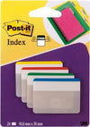 Segnapagina Post it Index Strong - 686F-1 - per archivio - 50 8 x 38 mm - colori classici - Post it - conf. 24 pezzi Cancelleria e prodotti per ufficio/Archivio ufficio e accessori per scrivania/Etichette divisori per schedario e timbri/Segnapagina adesivi Eurocartuccia - Pavullo, Commerciovirtuoso.it