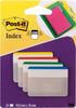 Segnapagina Post it Index Strong - 686F-1 - per archivio - 50 8 x 38 mm - colori classici - Post it - conf. 24 pezzi Cancelleria e prodotti per ufficio/Archivio ufficio e accessori per scrivania/Etichette divisori per schedario e timbri/Segnapagina adesivi Eurocartuccia - Pavullo, Commerciovirtuoso.it
