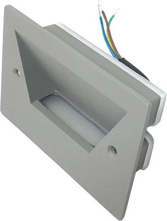 Segnapassi-Faretto-3-W-Led-Luce-Naturale-Segna-Passo-Da-Muro-Scale-Giardino-Es49gn-Universo