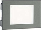 Segnapasso-Aperto-Da-Esterno-Moderno-Spina-Alluminio-E-Vetro-Grigio-Led-3W-4000K