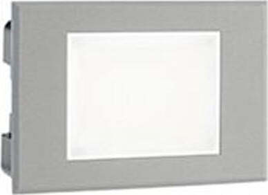 Segnapasso-Aperto-Da-Esterno-Moderno-Spina-Color-Alluminio-E-Vetro-Led-3W-4000K