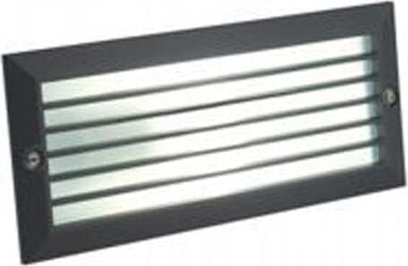 Segnapasso-Con-Griglia-Incasso-Moderno-Walking-Alluminio-E-Vetro-Nero-1-Luce-E27
