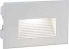 Segnapasso-Dente-Da-Esterno-Moderno-Spina-Alluminio-E-Vetro-Bianco-Led-3W-4000K