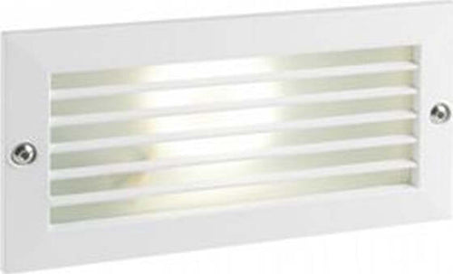 Segnapasso-Esterno-Incasso-Chiuso-Escape-Alluminio-E-Vetro-Bianco-Led-10W-4000K