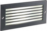 Segnapasso-Esterno-Incasso-Chiuso-Escape-Alluminio-E-Vetro-Nero-Led-10W-4000K