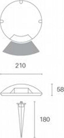 Segnapasso-Esterno-Moderno-Upper-Alluminio-E-Termoplastica-Grigio-Led-1W-4000K
