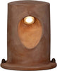 Segnapasso-esterno-Toscot-U-BOAT-P211C-95-IP65-1.7W-LED-monoemissione-terracotta-lampioncino-lampada-terra-giardino